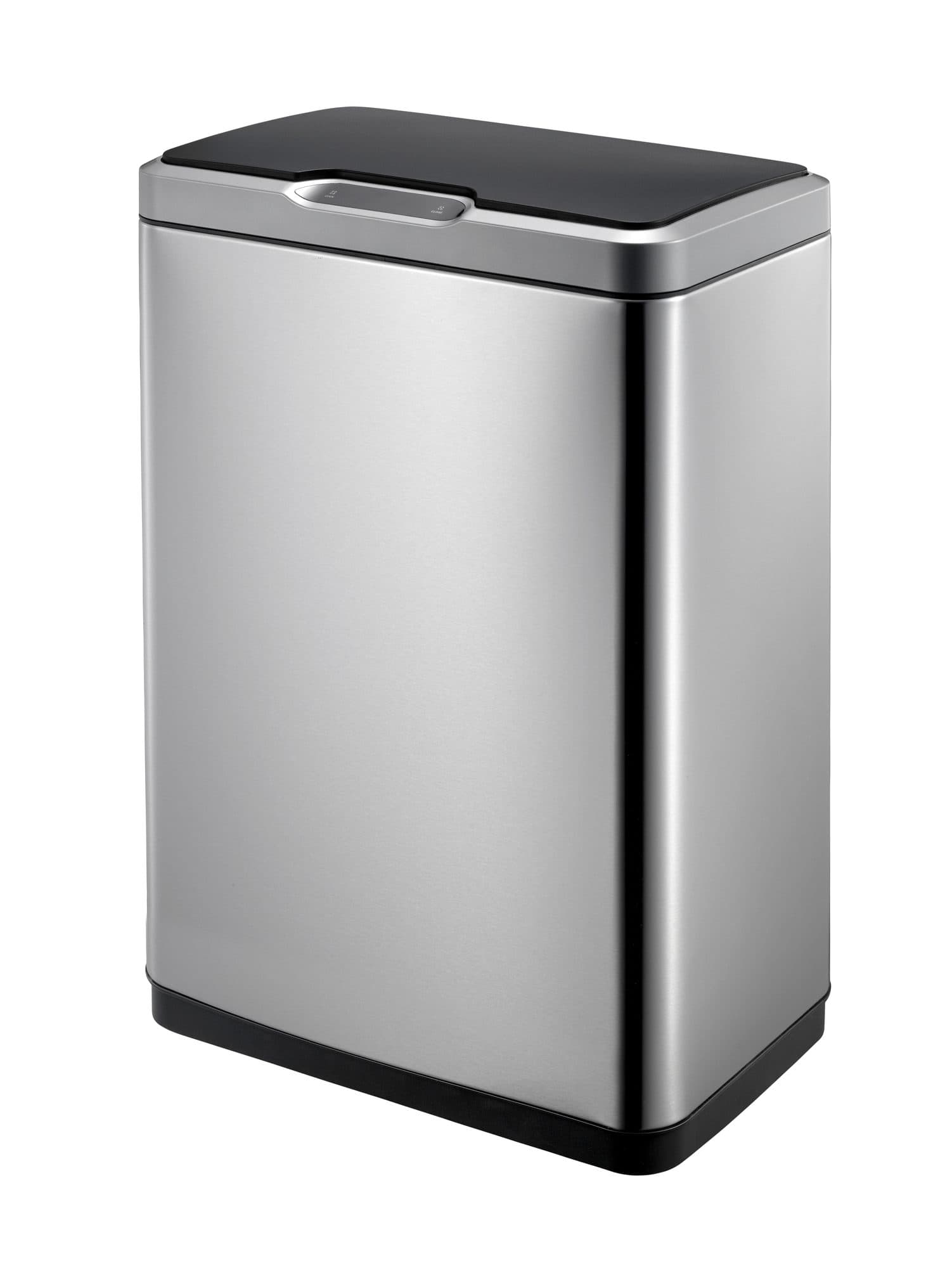 Afvalbak EKO Mirage met sensor 20+20liter RVS mat 6