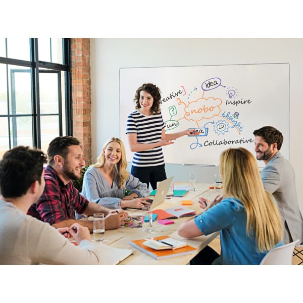 Whiteboard Nobo Impression Pro 60x90cm emaille 7