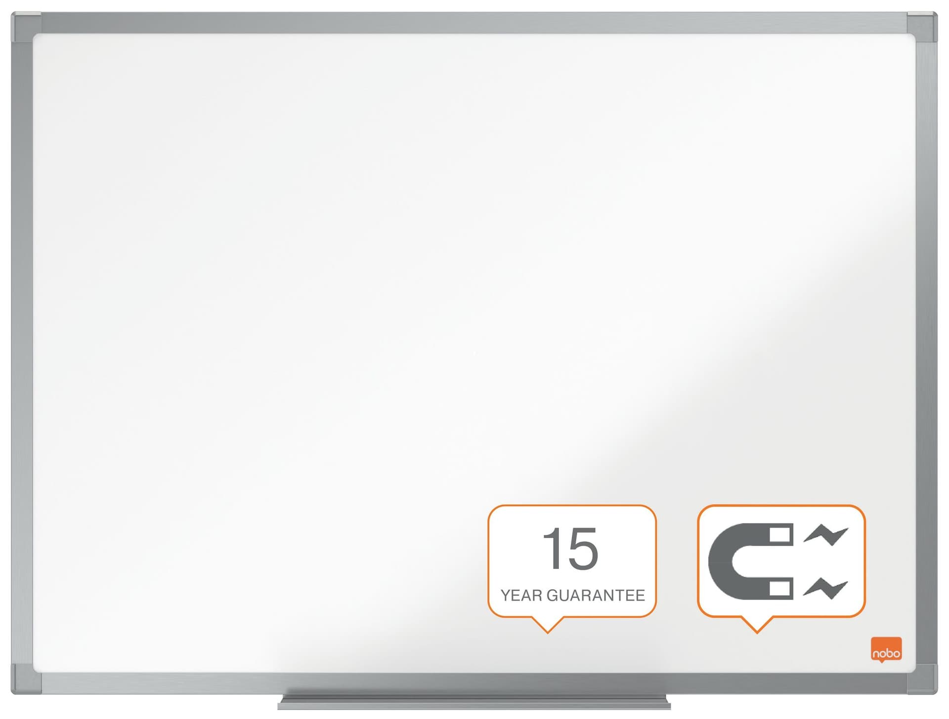 Whiteboard Nobo Essence 45x60cm staal 2