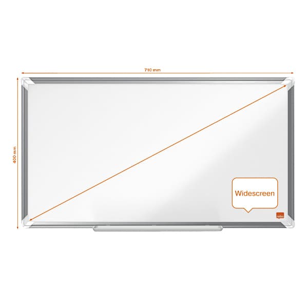 Whiteboard Nobo Premium Plus widescreen 40x71cm emaille 3