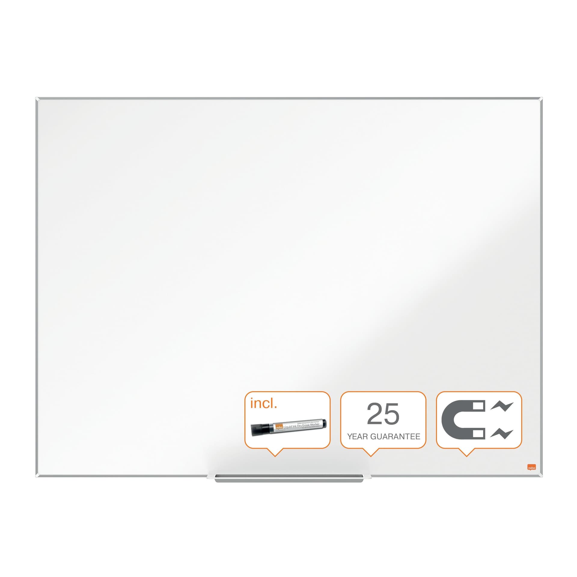 Whiteboard Nobo Impression Pro 90x120cm emaille 2