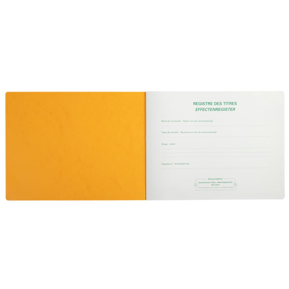 Effectenregister Exacompta BV SLR 240x320 80vel assorti 2