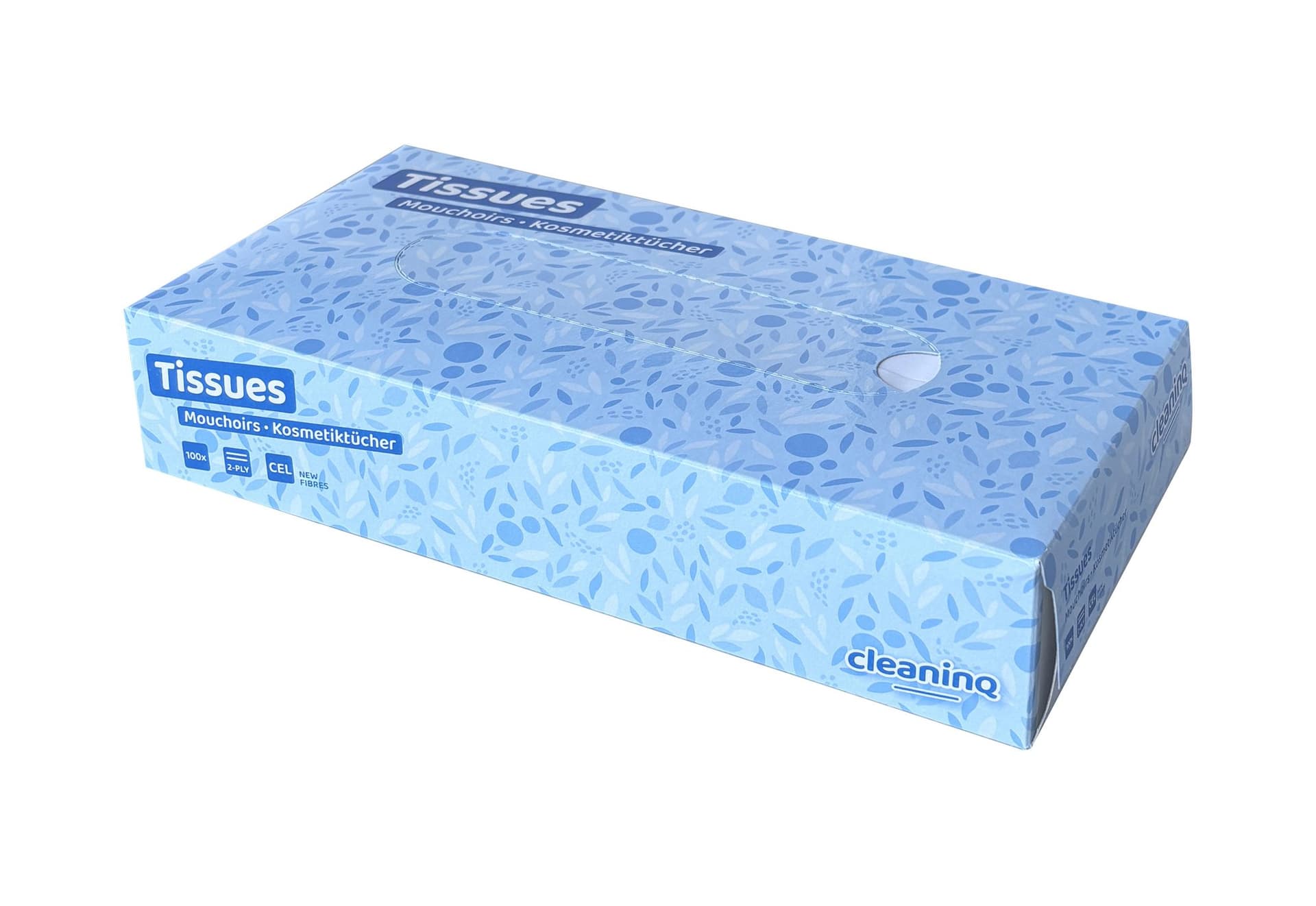 Facial tissues Cleaninq F1 2-laags 100 vel wit 2