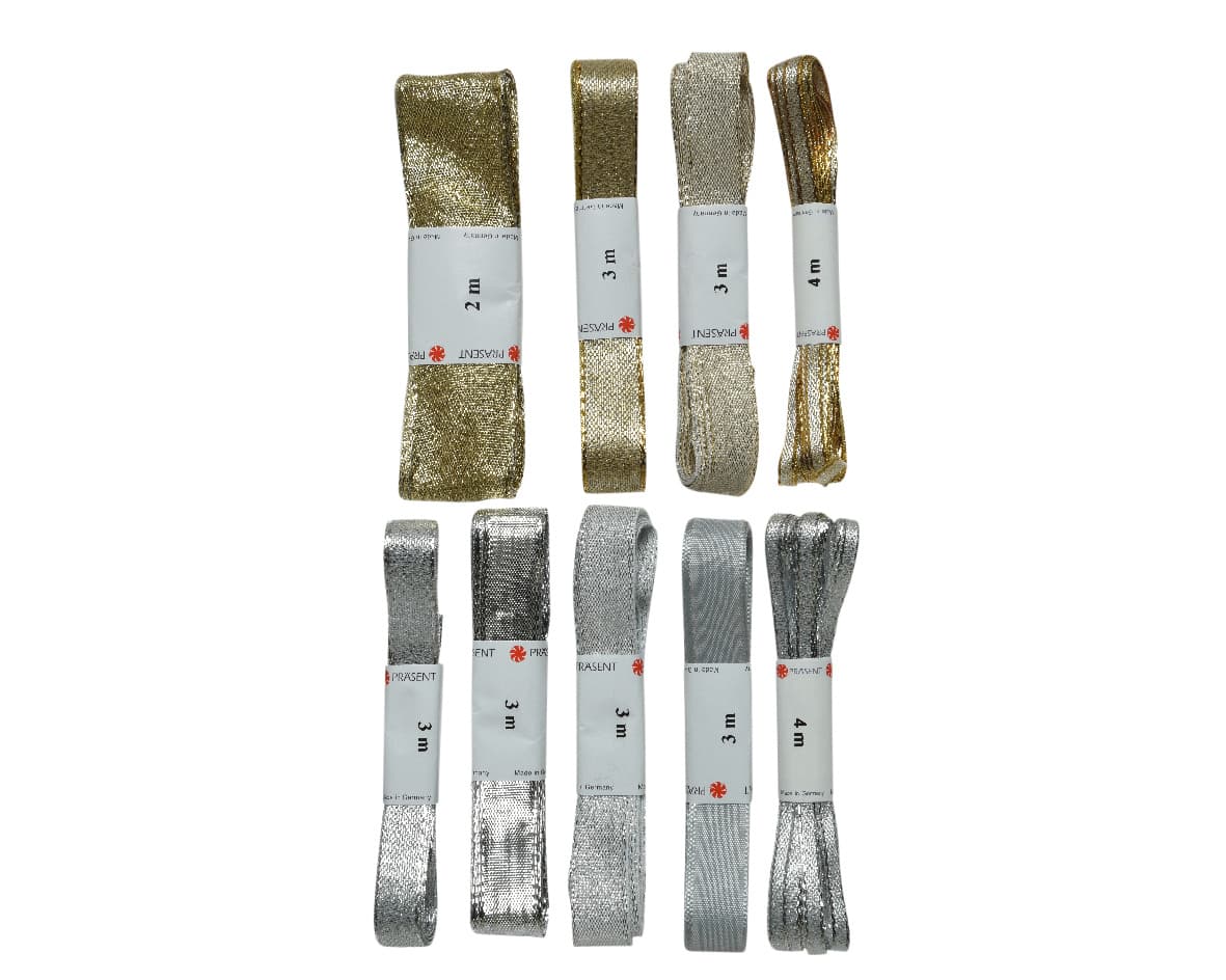 Lint Decoris polyester goud en zilver assorti