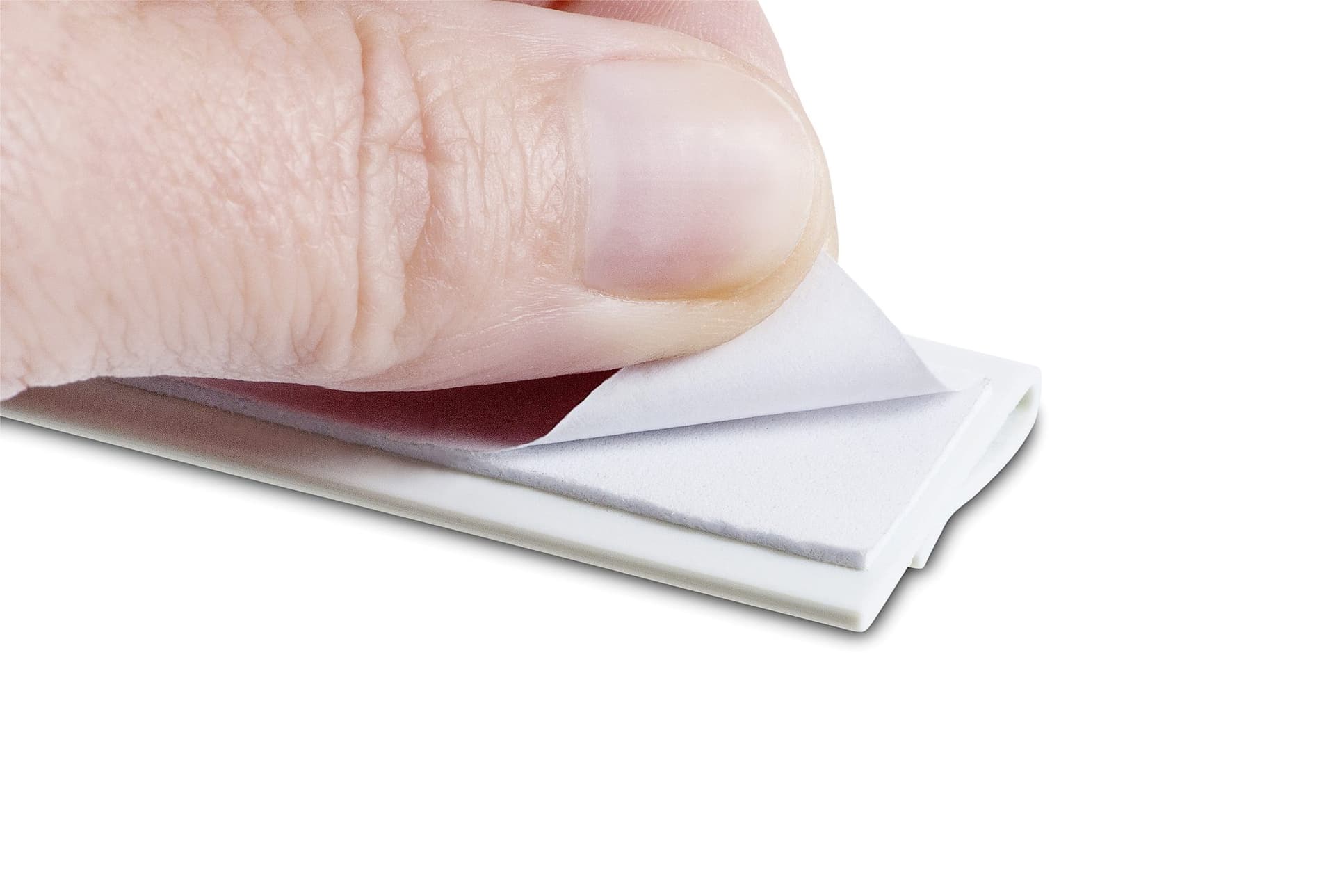 Wandlijst MAUL Express papierrail 50cm zelfklevend wit 4