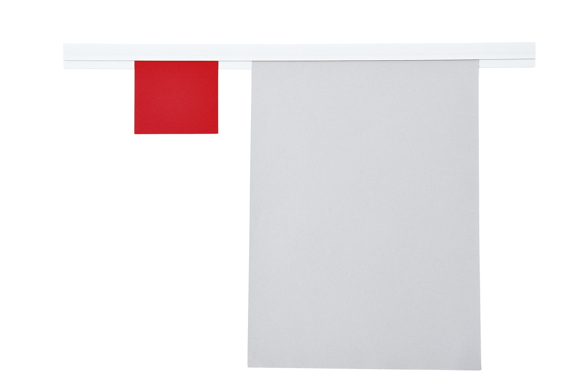 Wandlijst MAUL Express papierrail 50cm zelfklevend wit 5