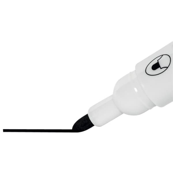 Whiteboardmarker Nobo Glide rond zwart 2mm 5