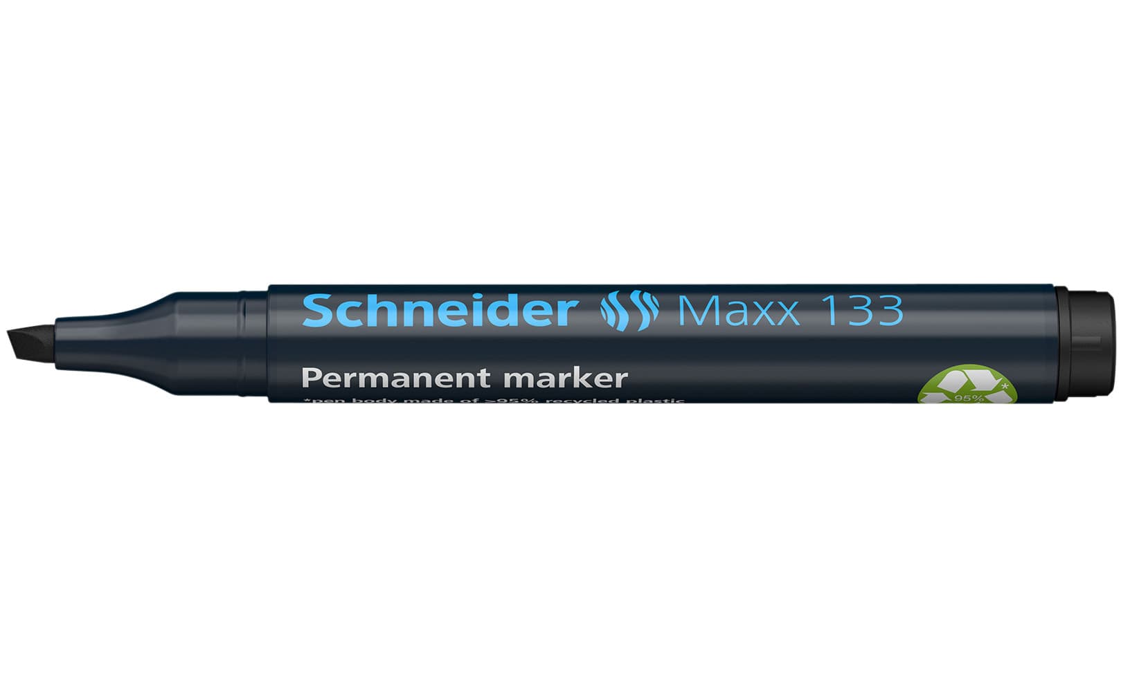 Permanent marker Schneider Maxx 133 schuin 1-4mm zwart 3
