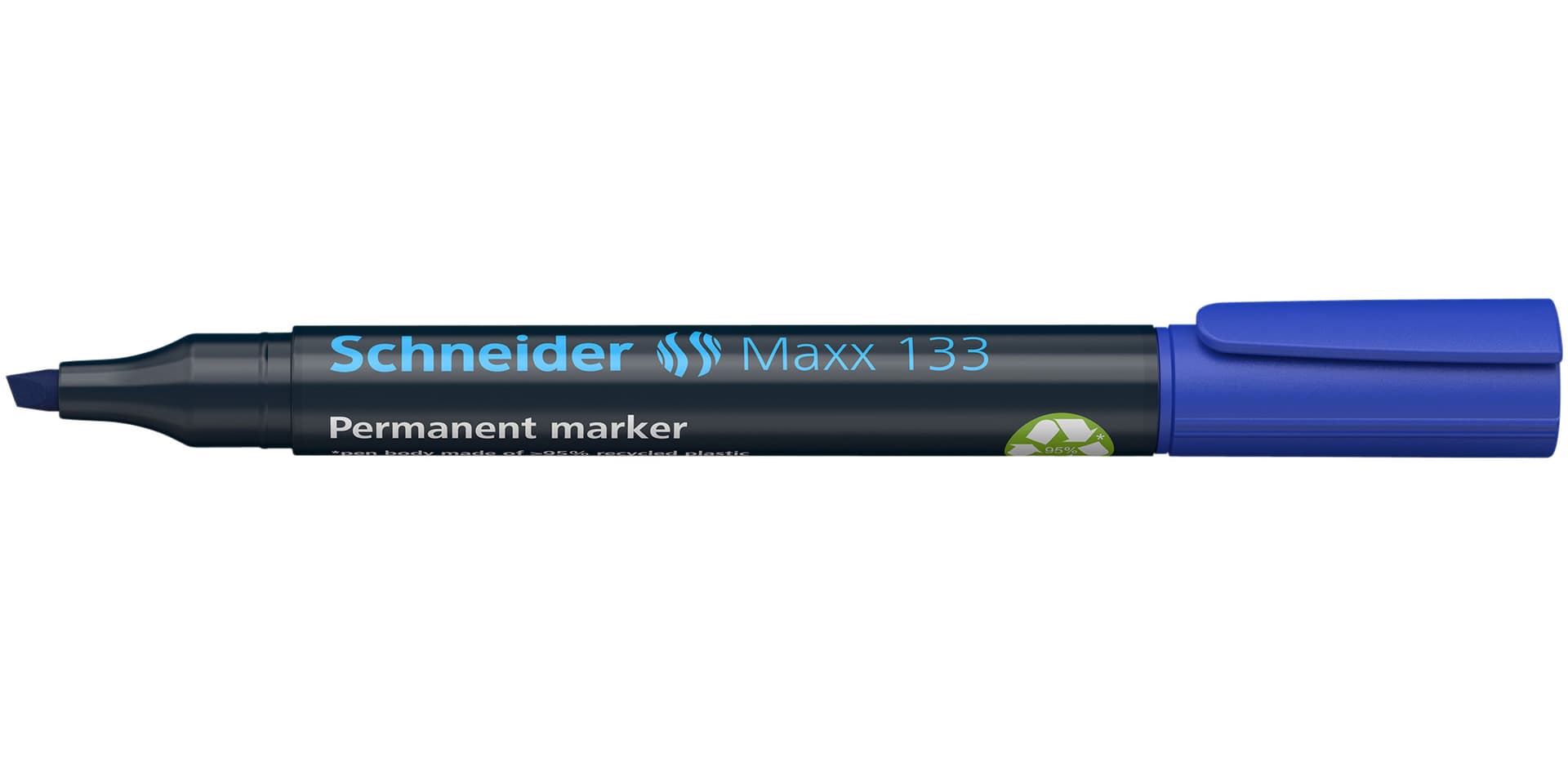 Permanent marker Schneider Maxx 133 schuin 1-4mm blauw 4