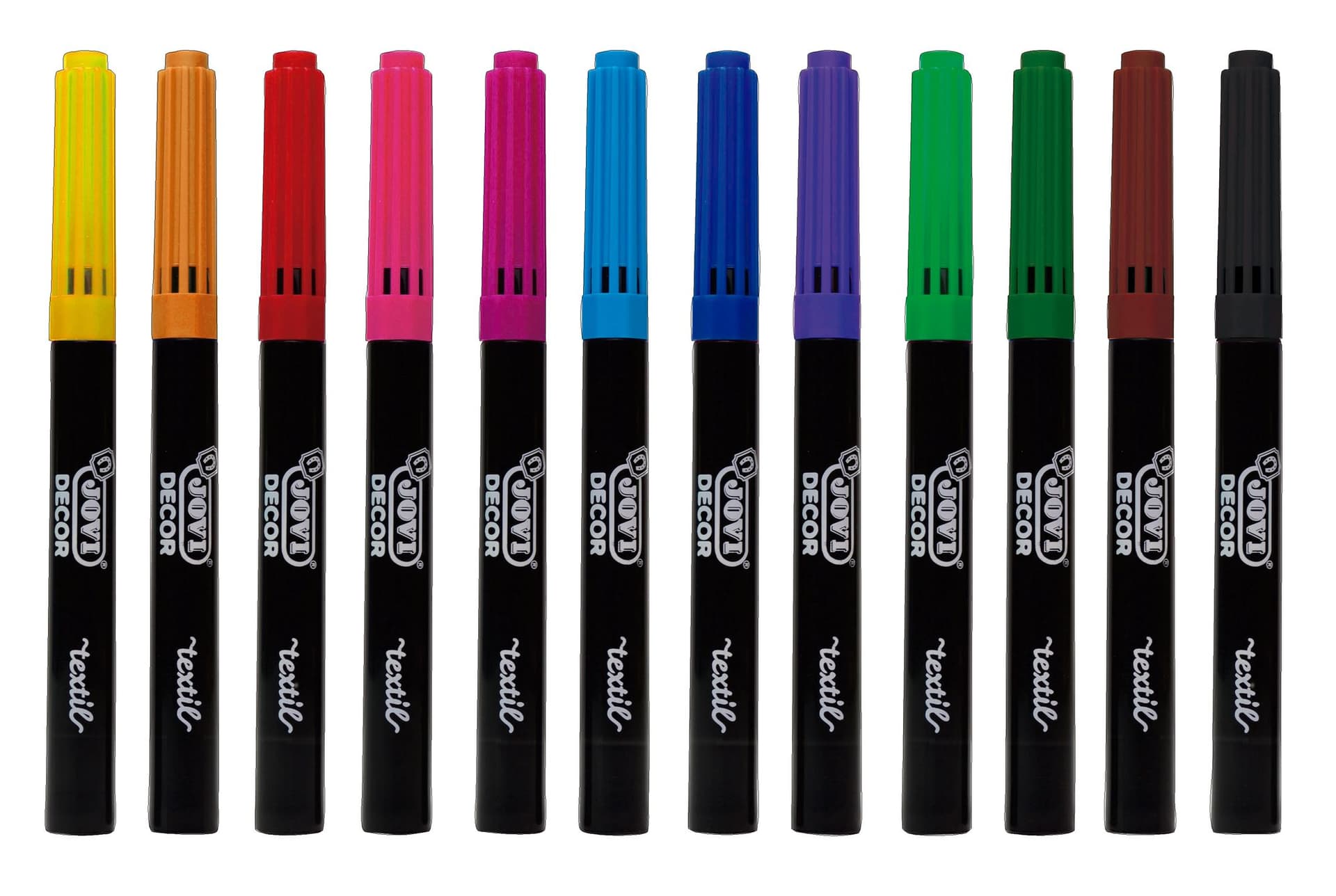 Textielstift Jovi assorti set à 12 stuks 4