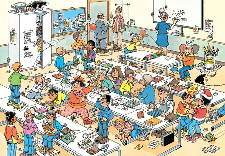 Puzzel Jan van Haasteren Junior Het Klaslokaal 360 stukjes 4