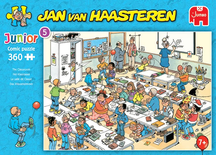 Puzzel Jan van Haasteren Junior Het Klaslokaal 360 stukjes 3