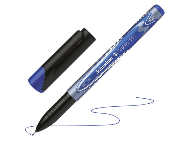 Fineliner Schneider Topliner 911 0.4mm blauw 2