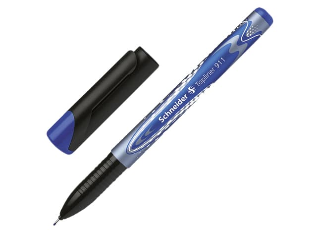 Fineliner Schneider Topliner 911 0.4mm blauw 5