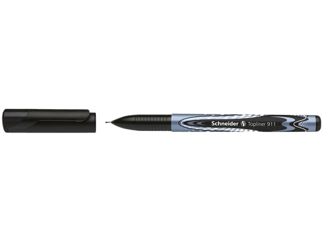 Fineliner Schneider Topliner 911 0.4mm zwart 3
