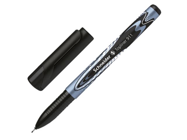 Fineliner Schneider Topliner 911 0.4mm zwart 5