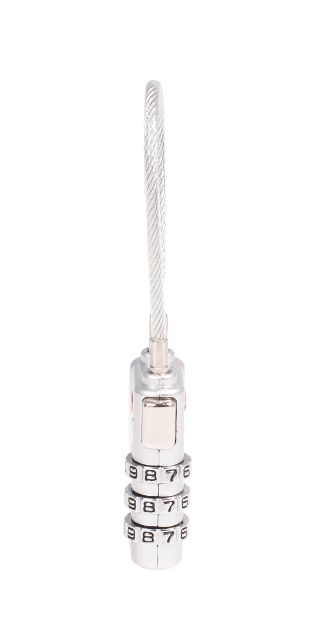 Hangslot Pavo met cijferslot en kabel TSA 2