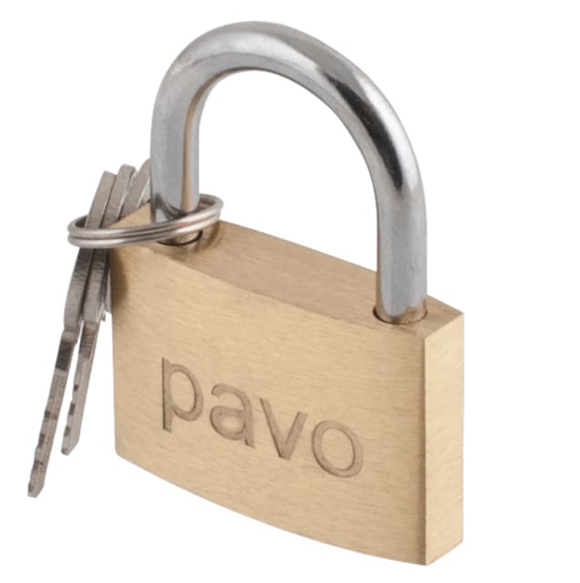 Hangslot Pavo  40mm 2