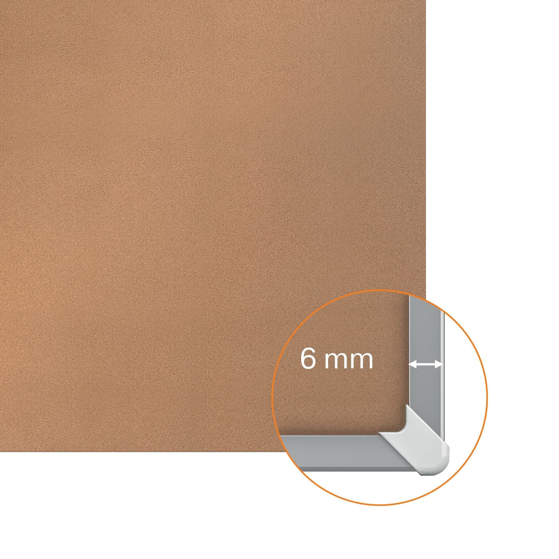 Prikbord Nobo Impression Pro widescreen 50x89cm kurk 4
