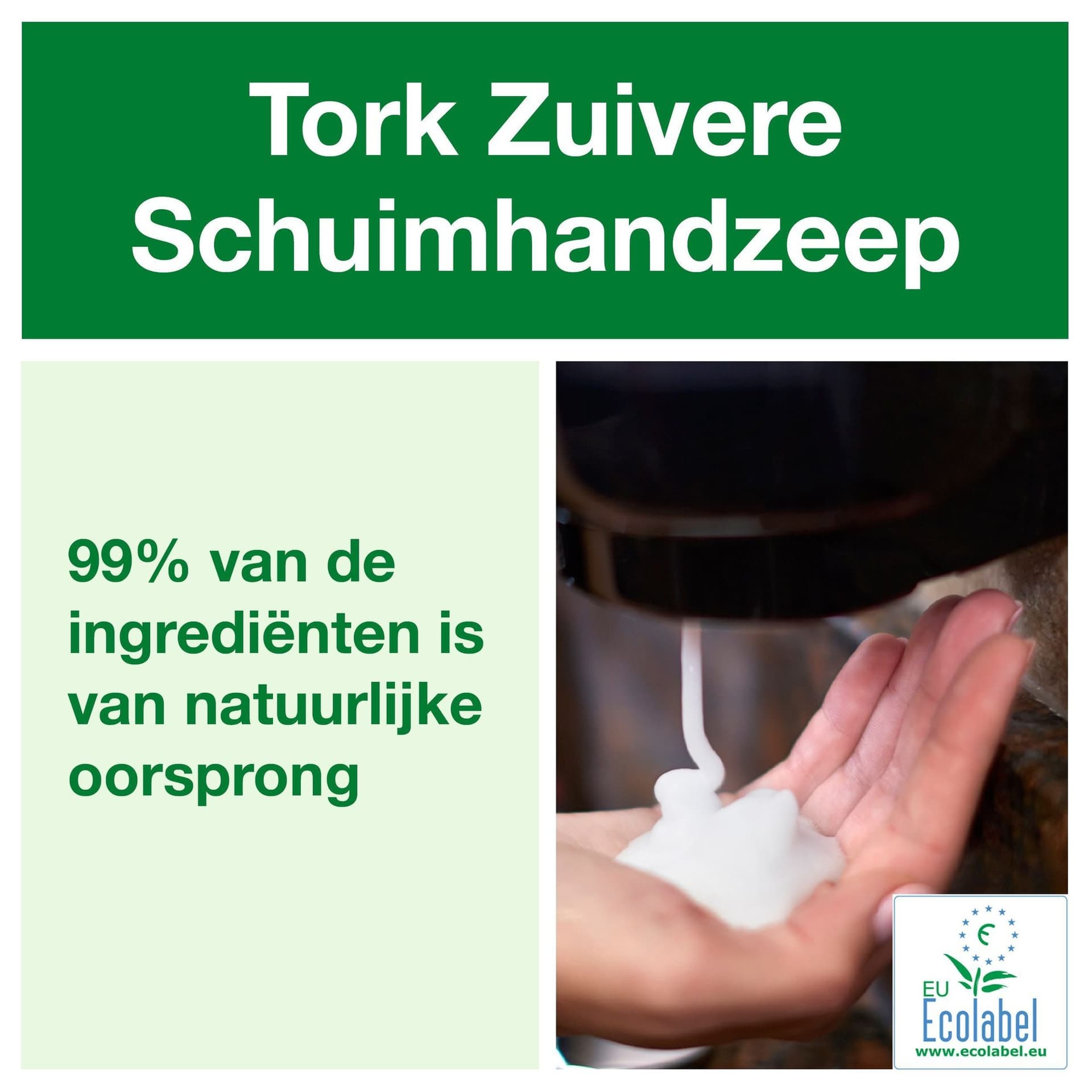 Handzeep Tork S4 Premium schuim 1000ml Clarity 520201 3
