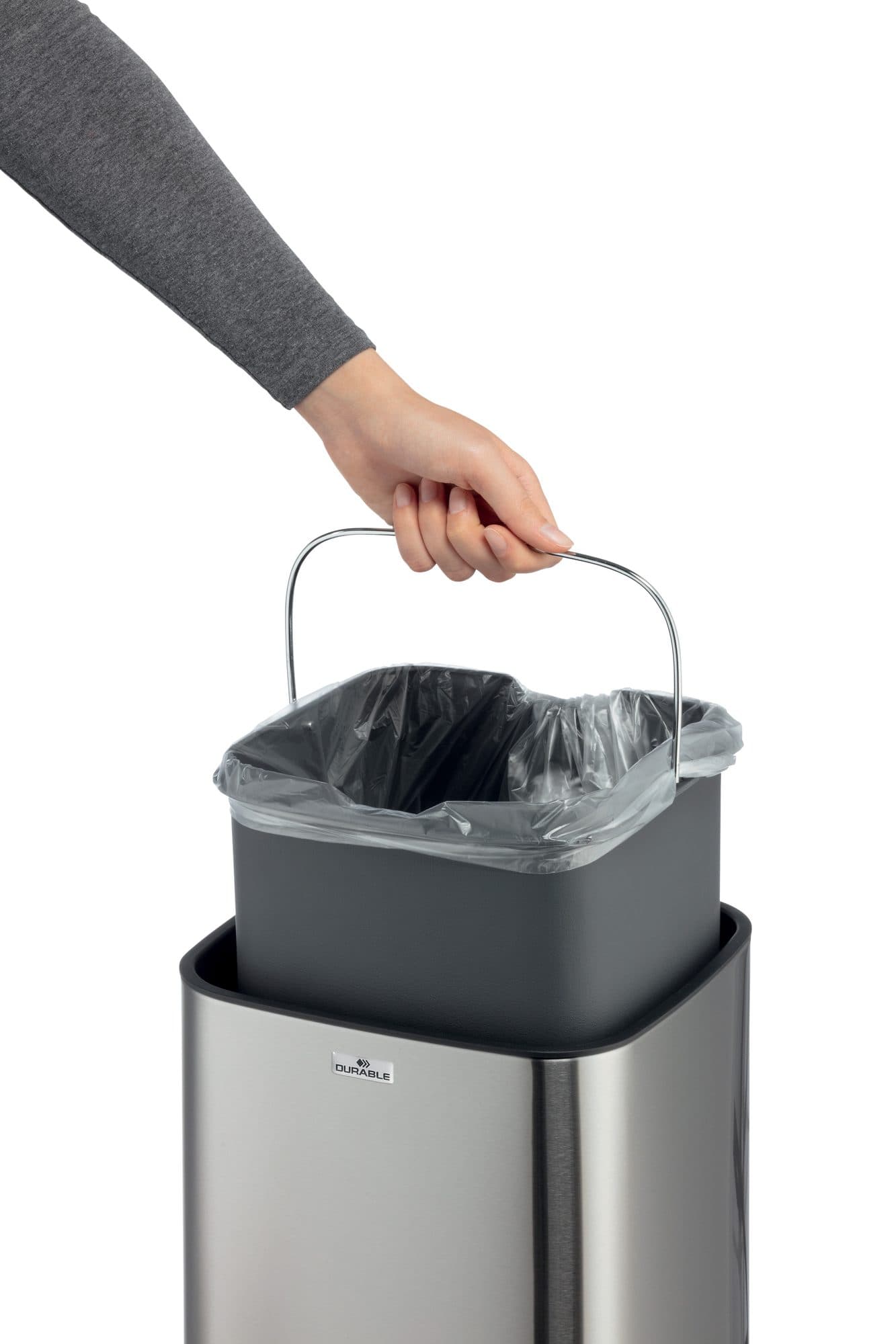 Afvalbak Durable No Touch met sensor 12L 4