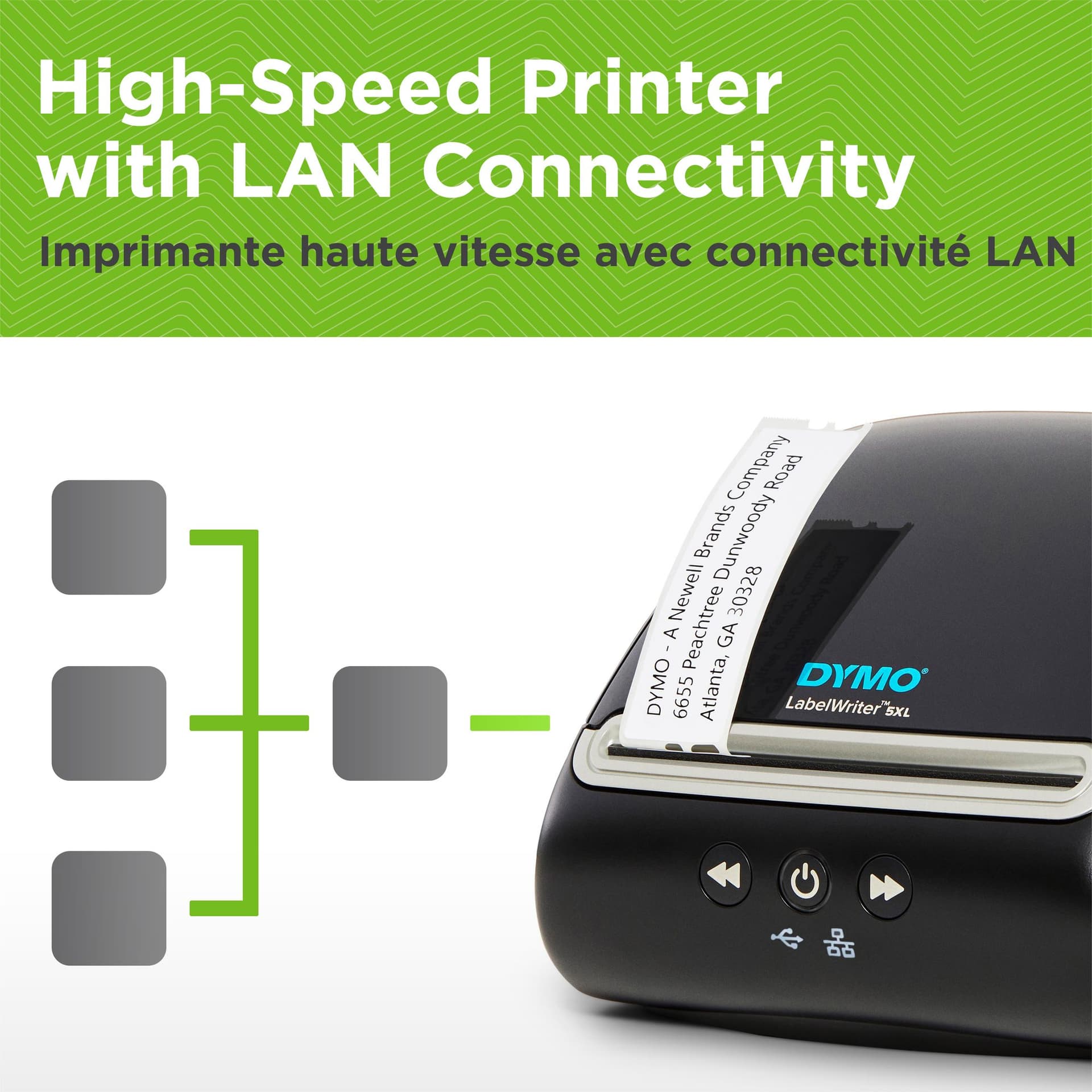 Labelprinter Dymo LabelWriter 5XL desktop zwart 7