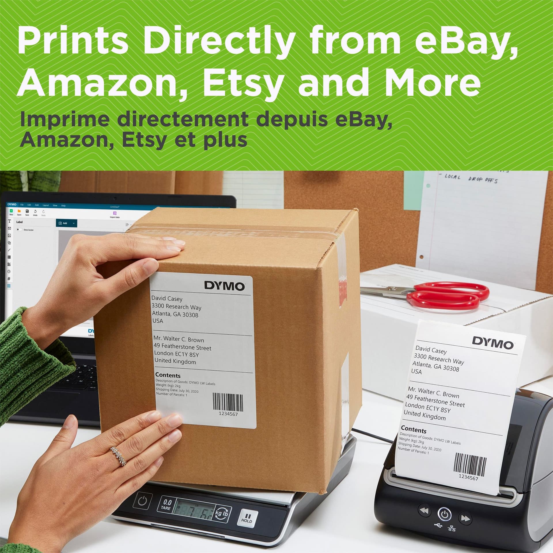 Labelprinter Dymo LabelWriter 5XL desktop zwart 8