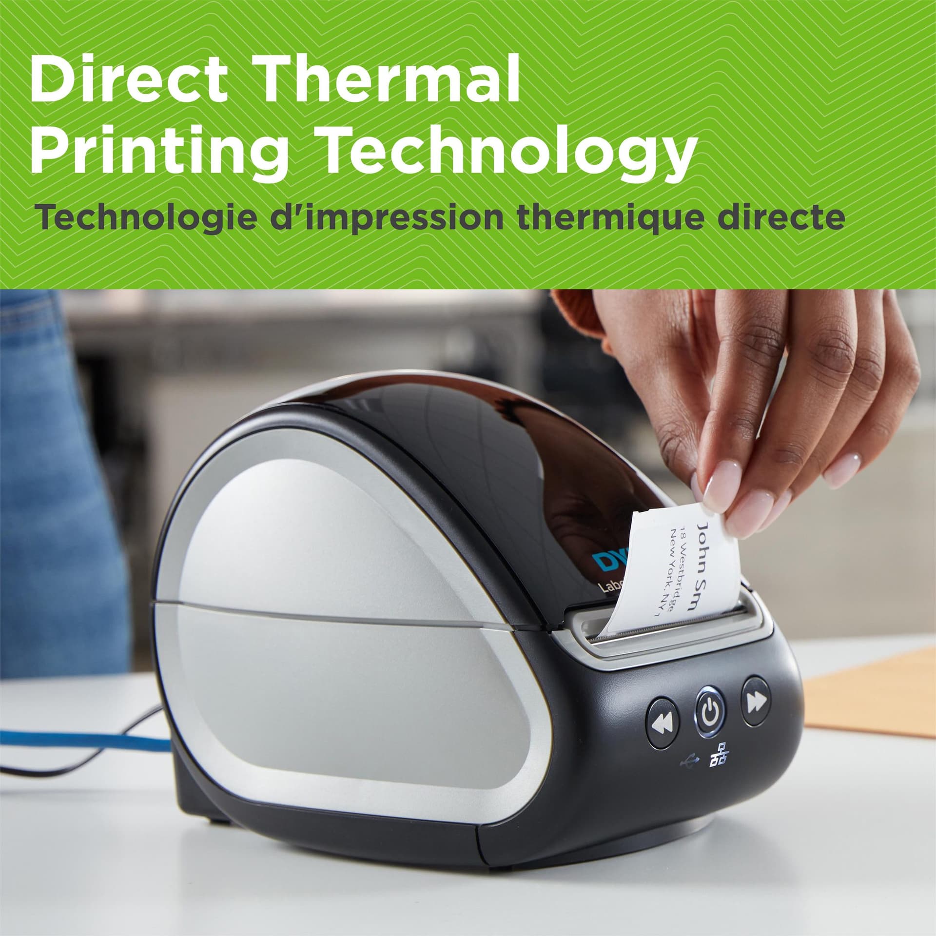 Labelprinter Dymo LabelWriter 550 Turbo desktop zwart 5