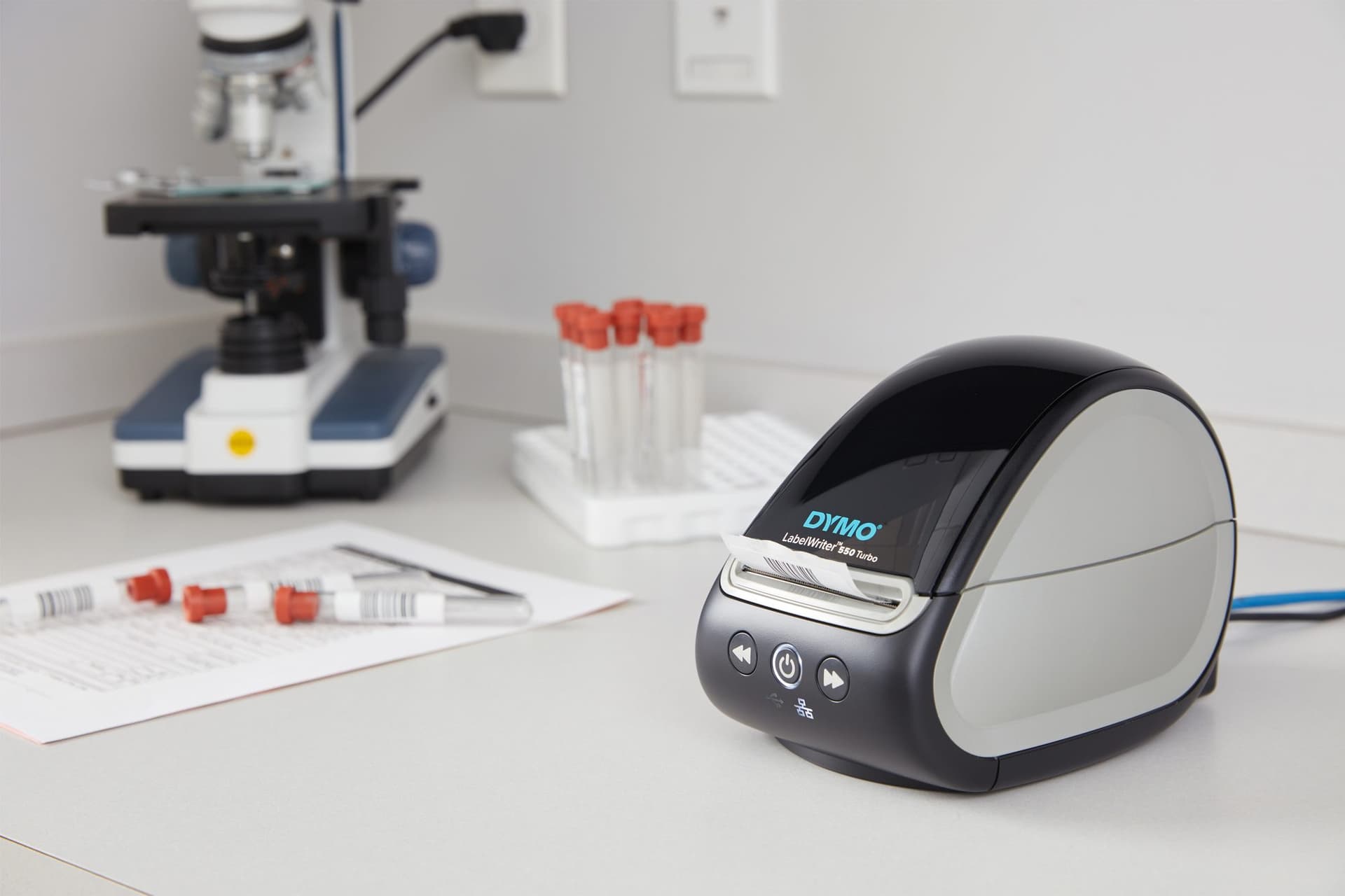 Labelprinter Dymo LabelWriter 550 Turbo desktop zwart 9