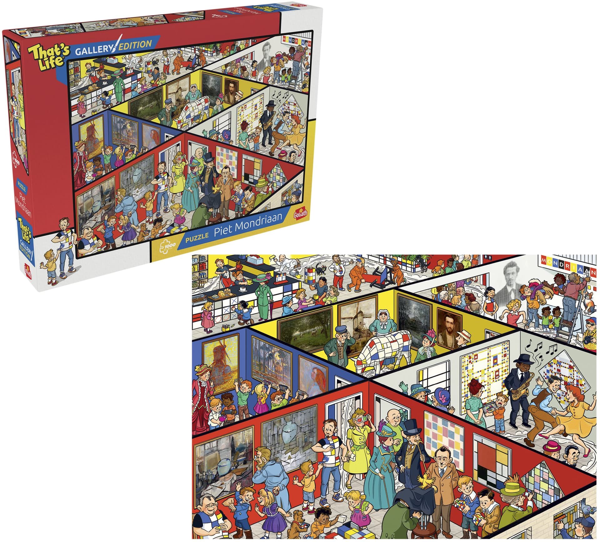 That's Life Gallery edition: Piet Mondriaan 1000st 3
