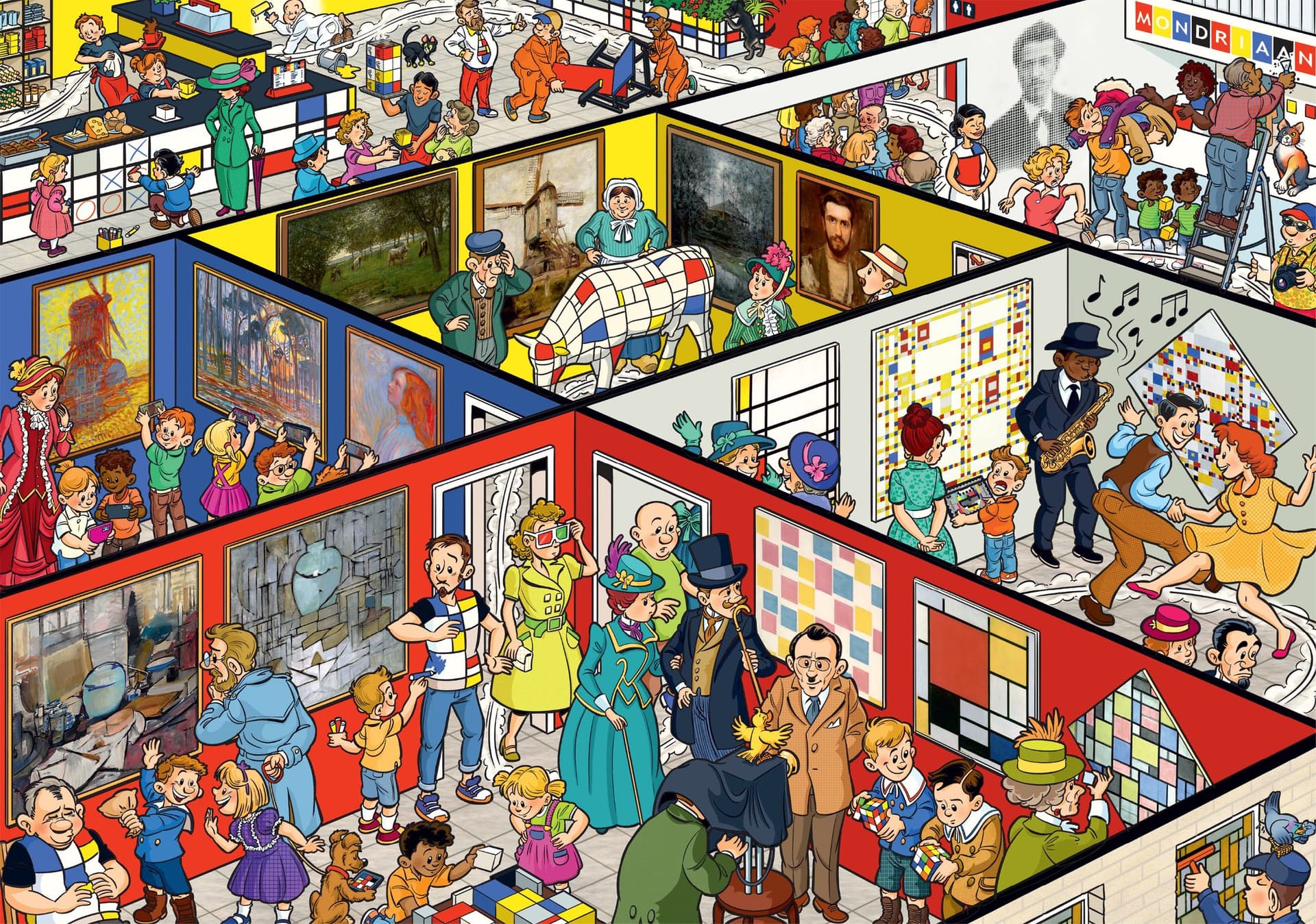That's Life Gallery edition: Piet Mondriaan 1000st 5