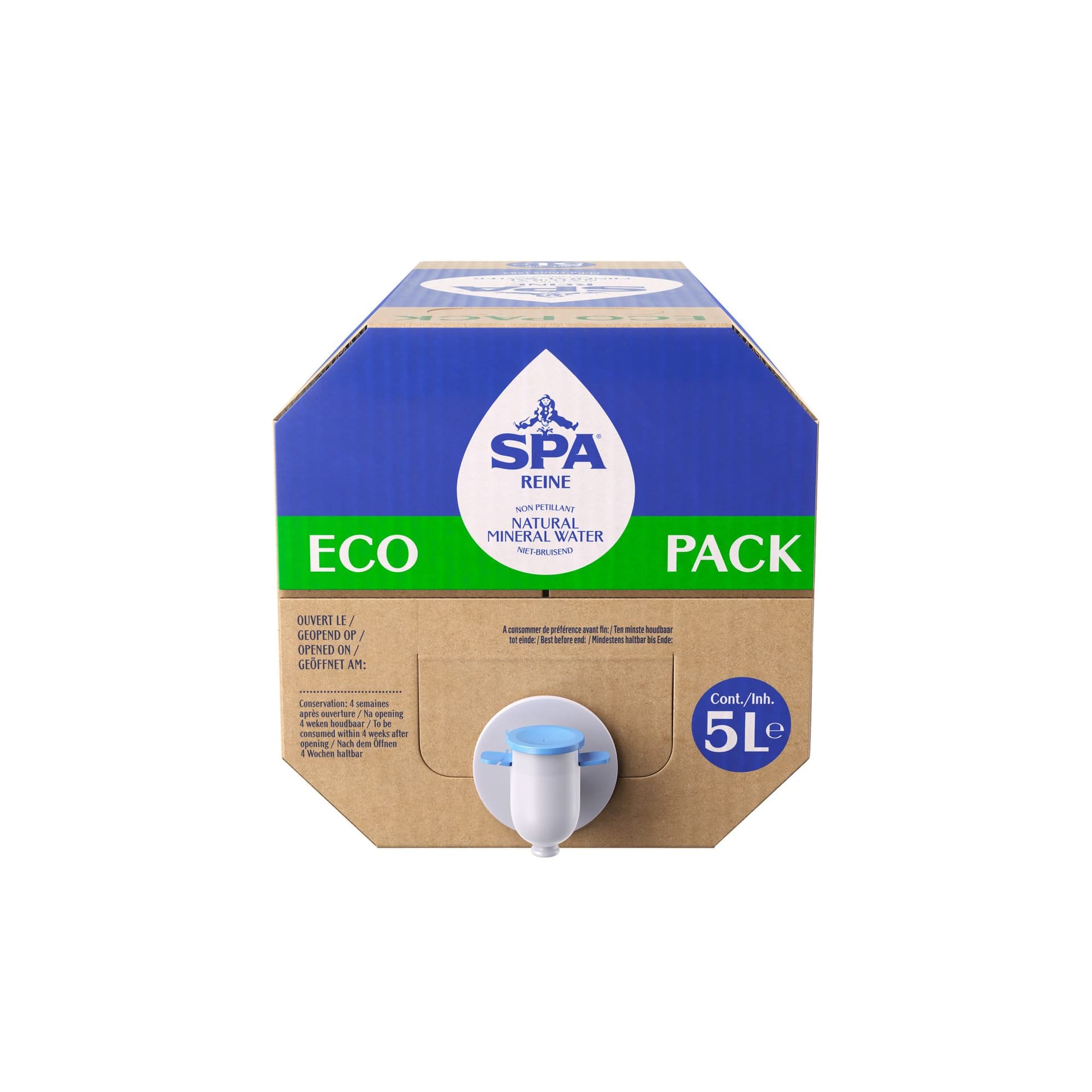 Water Spa Reine blauw Eco Pack 5 liter 2
