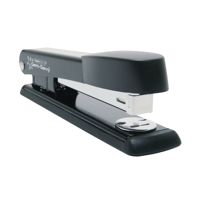 Nietmachine Rapesco Germ-Savvy Traditional Metal Marlin antibacterieel zwart
