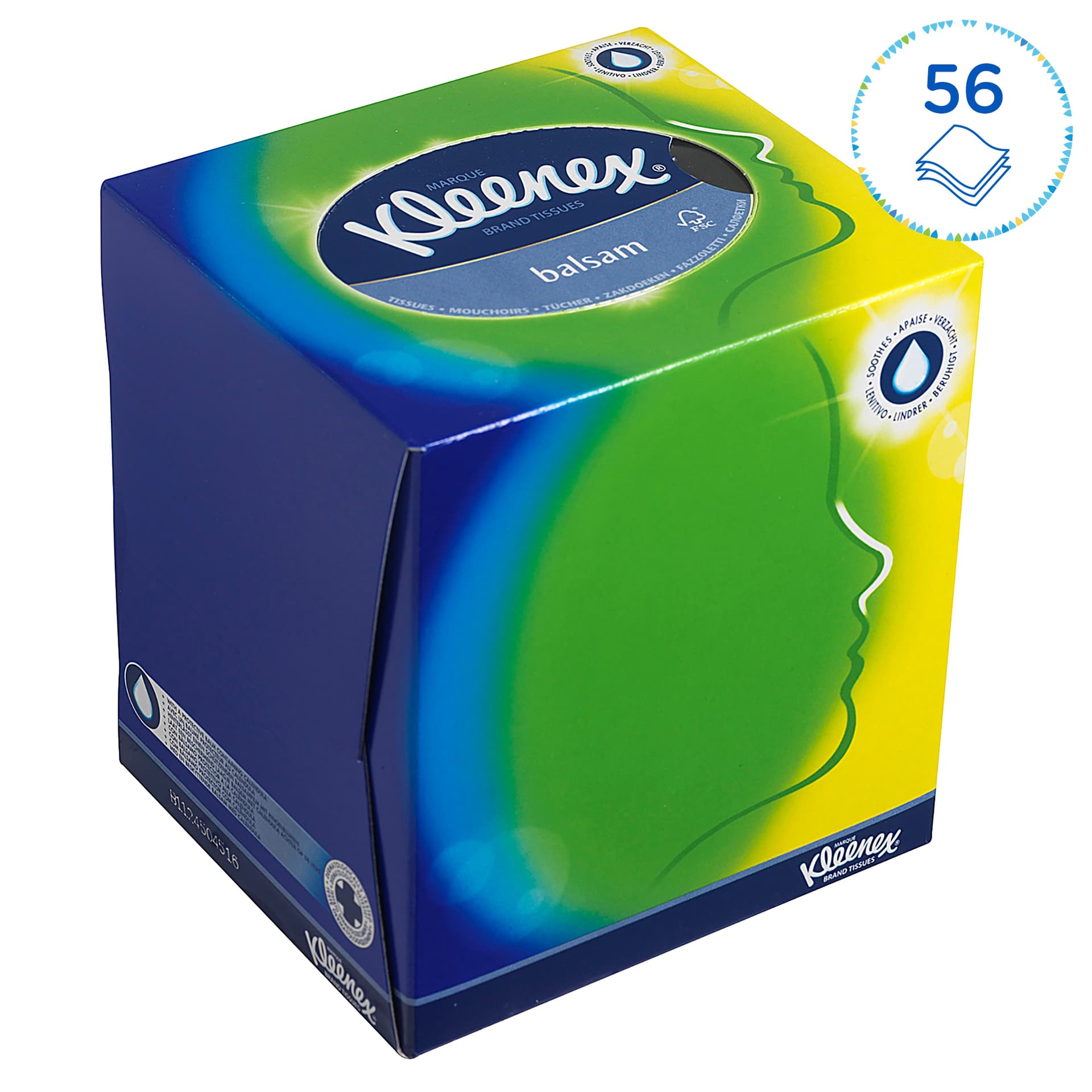 Facial tissues Kleenex kubus 3-laags 56 vel wit 8825 3