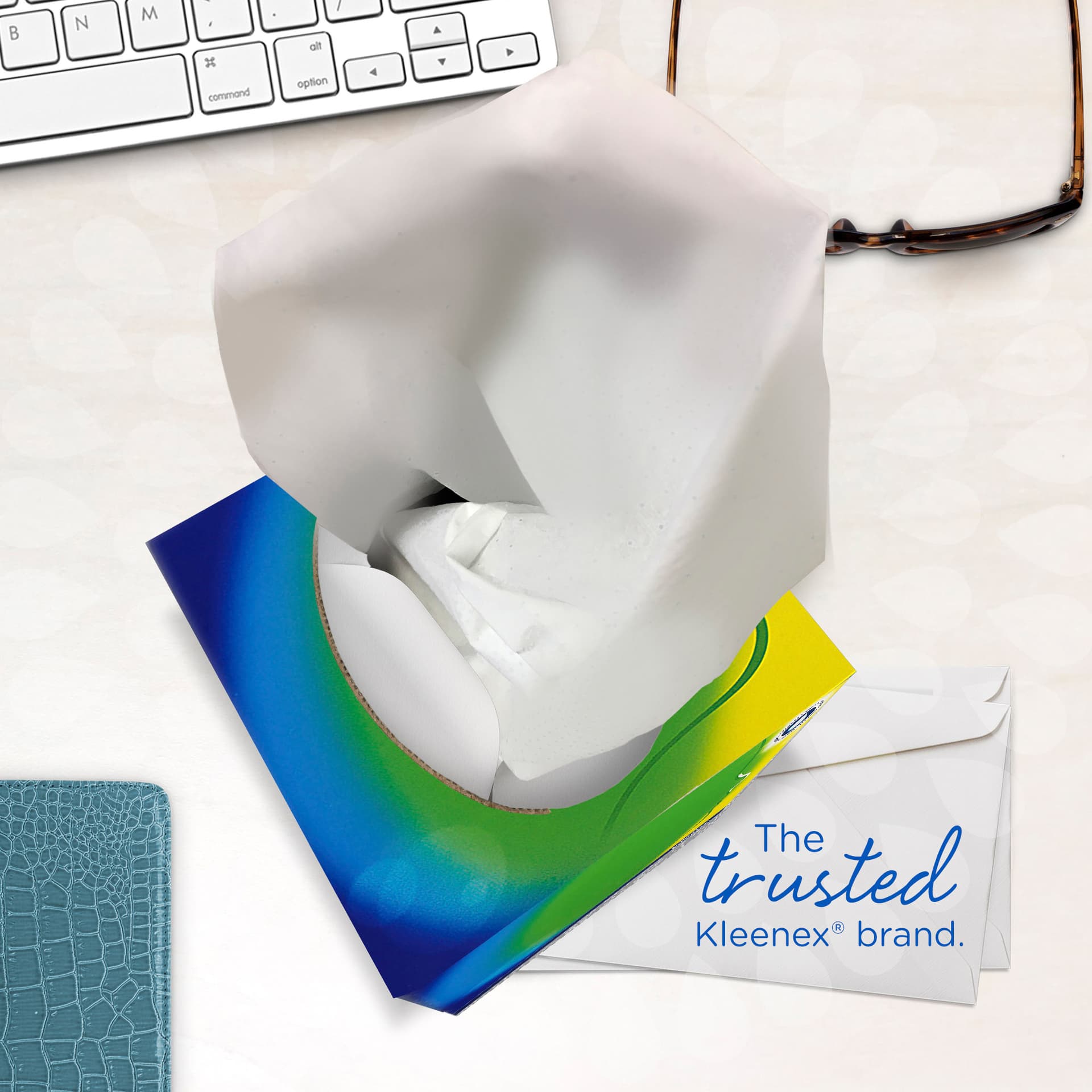 Facial tissues Kleenex kubus 3-laags 56 vel wit 8825 7