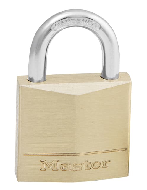 Hangslot MasterLock messing 30mm