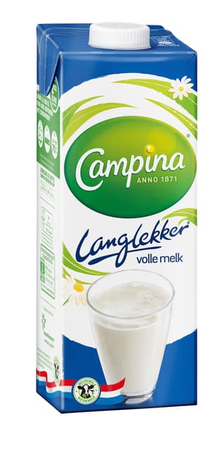 Melk Campina LangLekker vol 1 liter 2