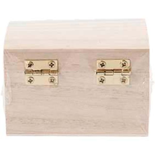 Schatkist Creativ Company 8x6x4.5cm hout 2