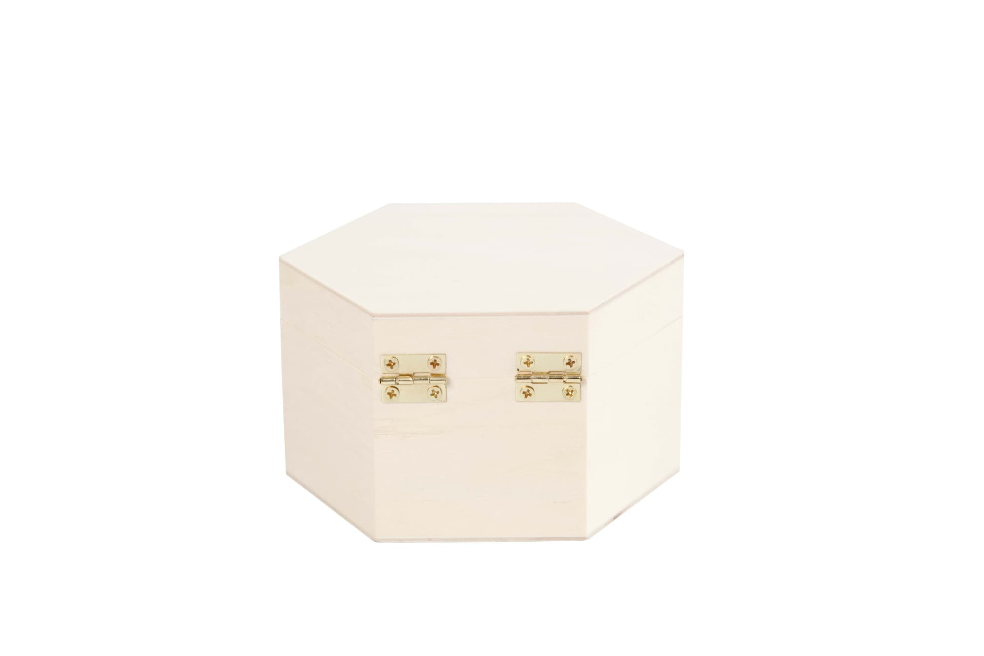 Kistje Creativ Company zeshoek 12x7cm triplex 2