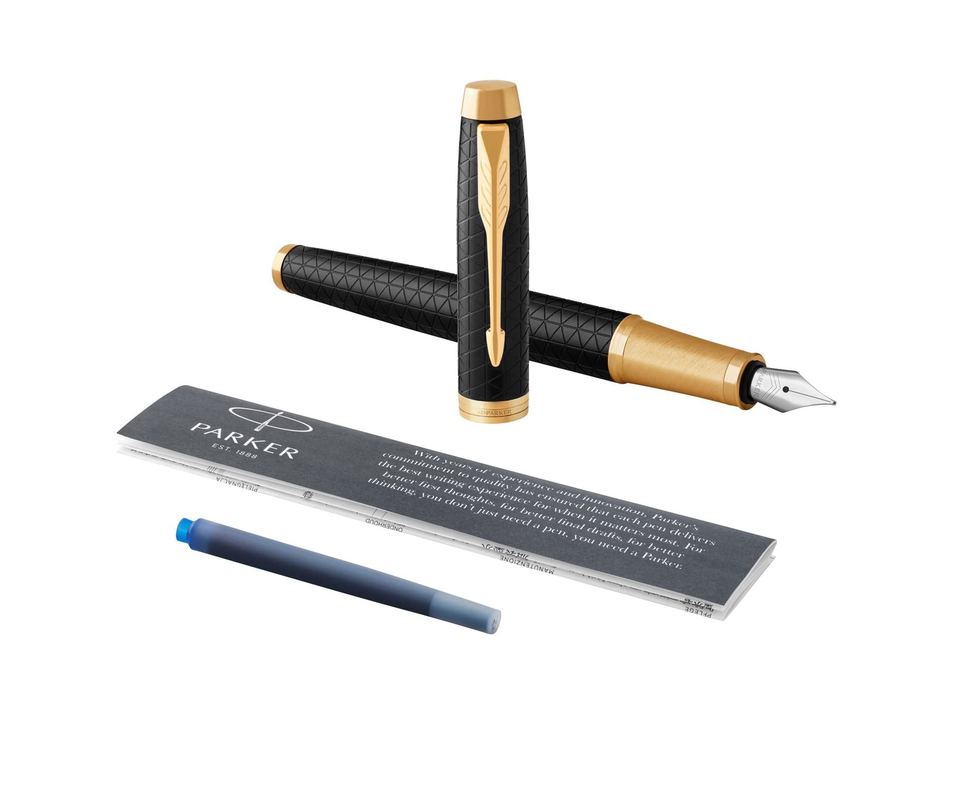 Vulpen Parker IM Premium black GT fijn 4