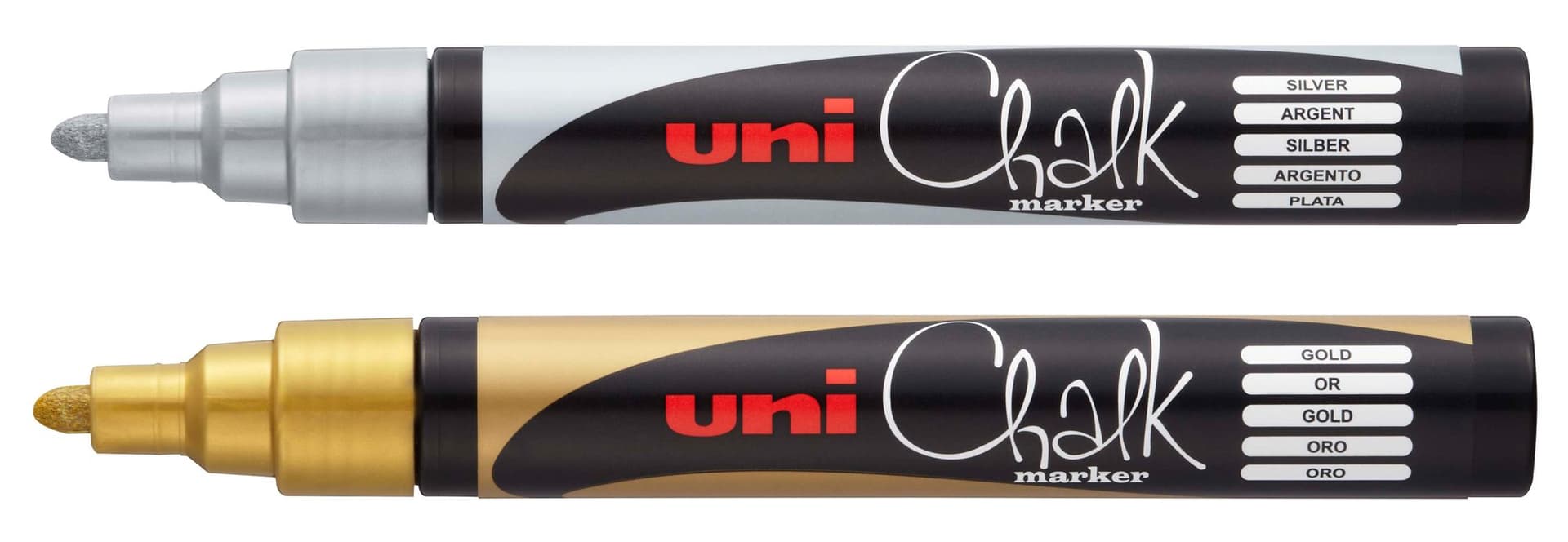 Krijtstift Uni-ball chalk rond 1.8-2.5mm goud 2