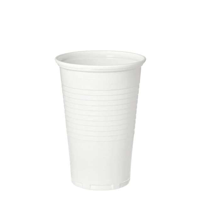 Beker IEZZY 200ml Ø70mm PP 100 stuks wit