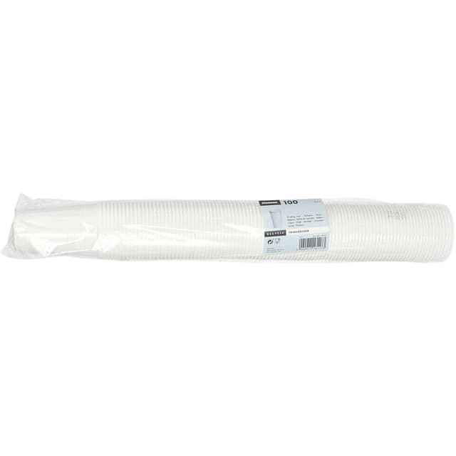 Beker IEZZY 200ml Ø70mm PP 100 stuks wit 2