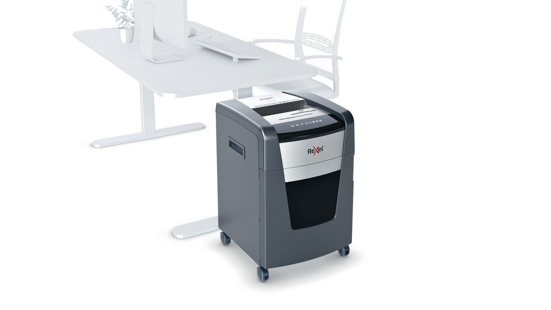 Papiervernietiger Rexel Momentum Extra XP418+ snippers 4x35mm 7