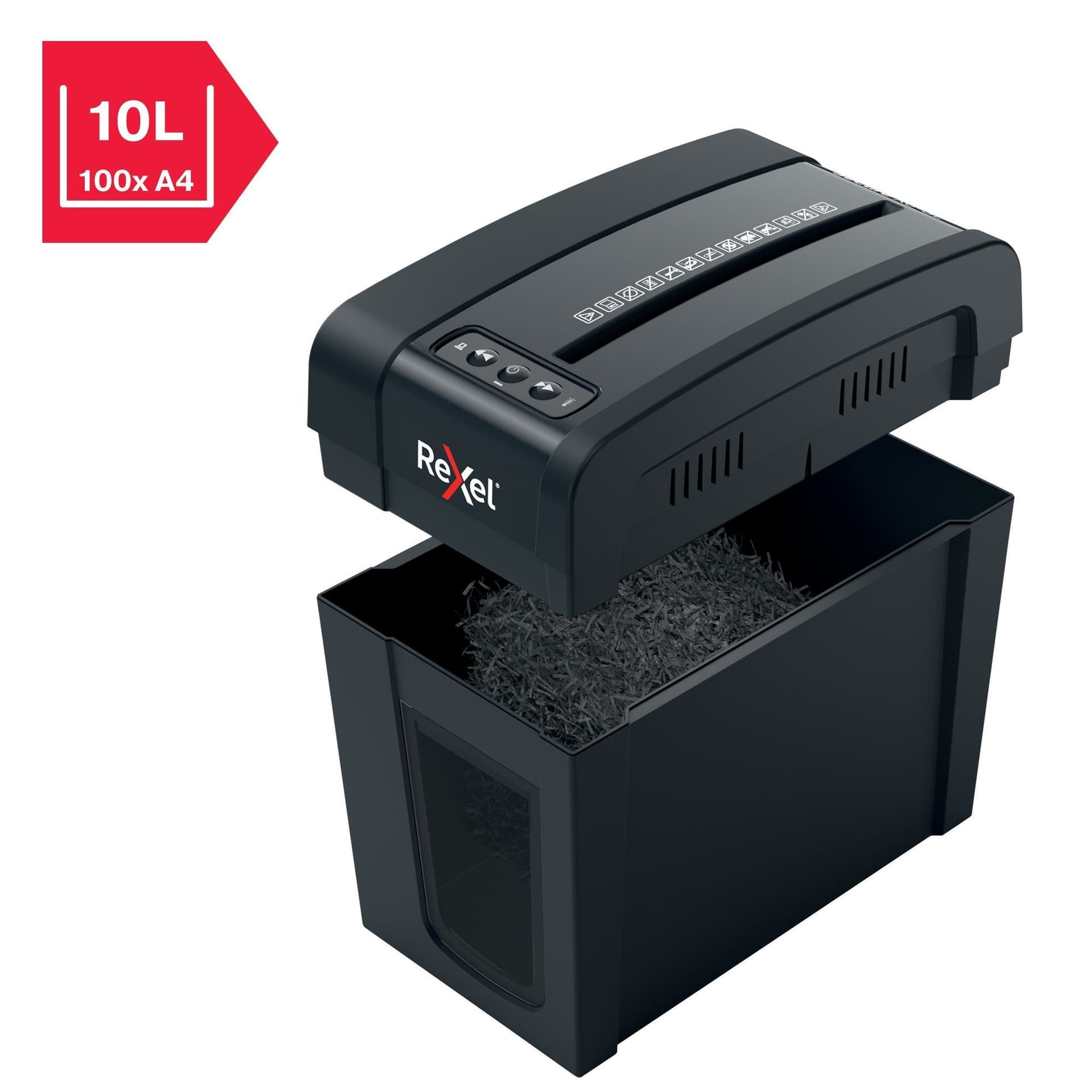 Papiervernietiger Rexel Secure X6-SL snippers 4x40mm 11