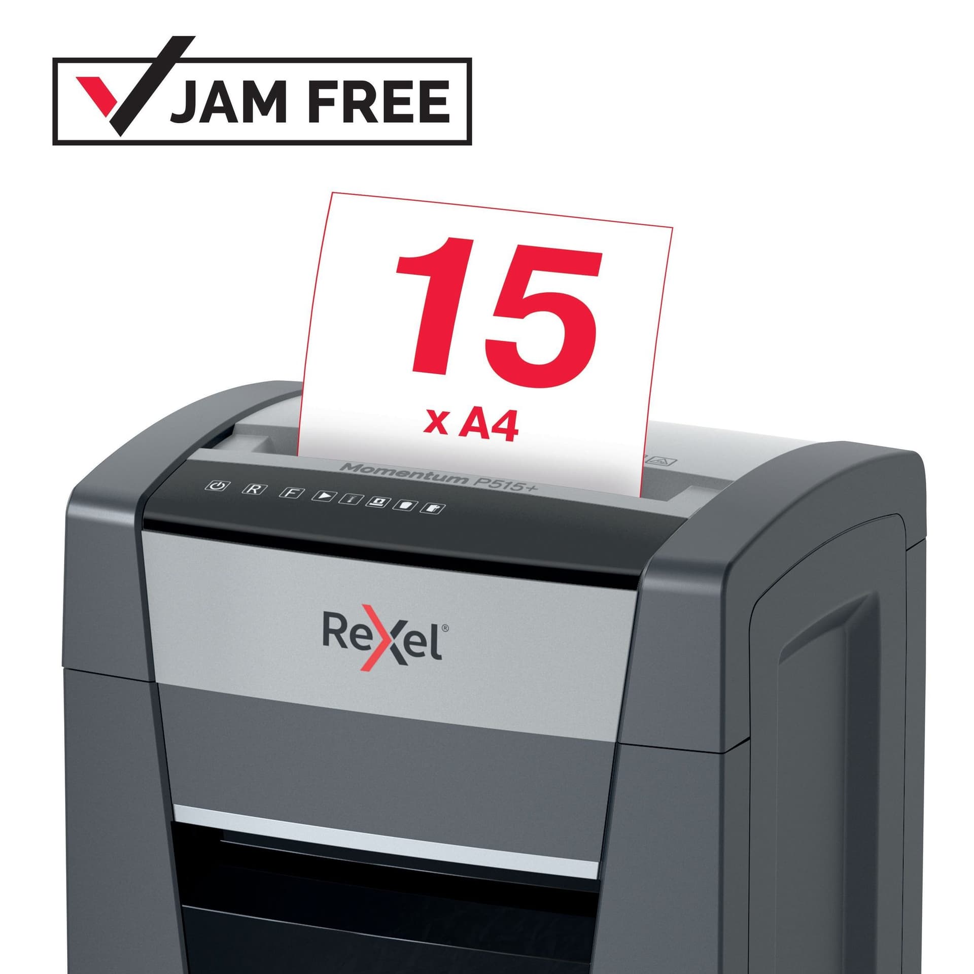 Papiervernietiger Rexel Momentum P515+ snippers 2x15mm 8