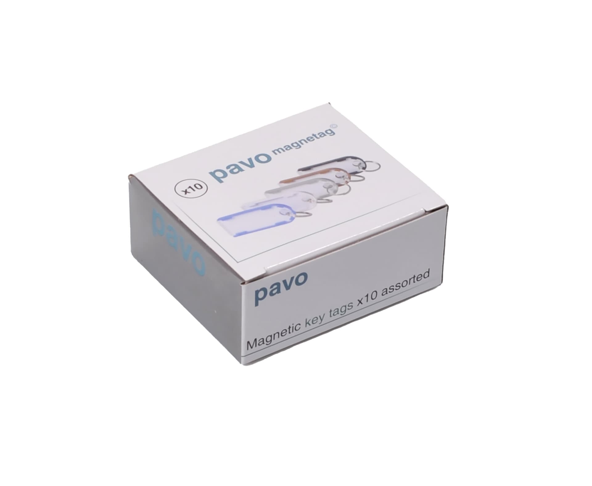 Sleutellabel Pavo Magnettag assorti 10 stuks 6