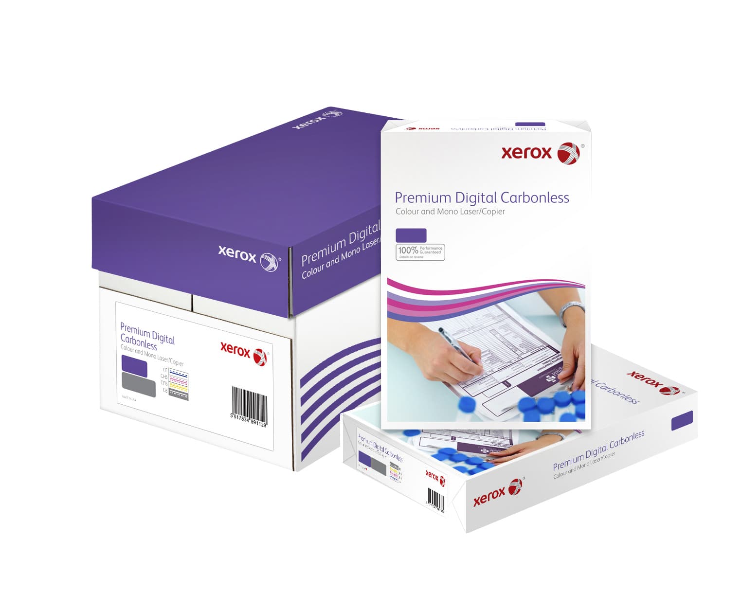 Zelfkopiërend papier Xerox vergaard A4 80gr set 2 vel pak 250 sets 2