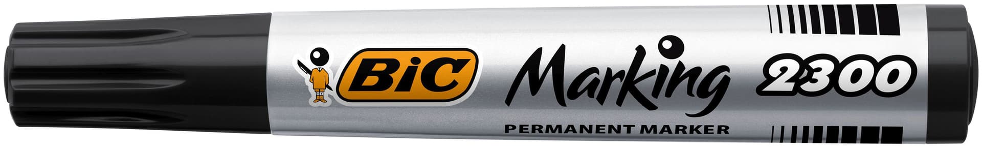 Viltstift Bic 2300 ecolutions schuin medium zwart 3