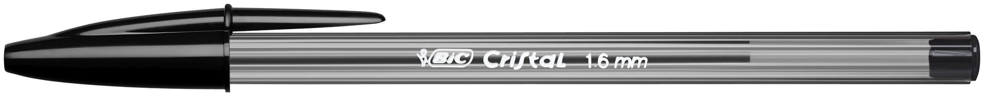 Balpen Bic Cristal large zwart 2
